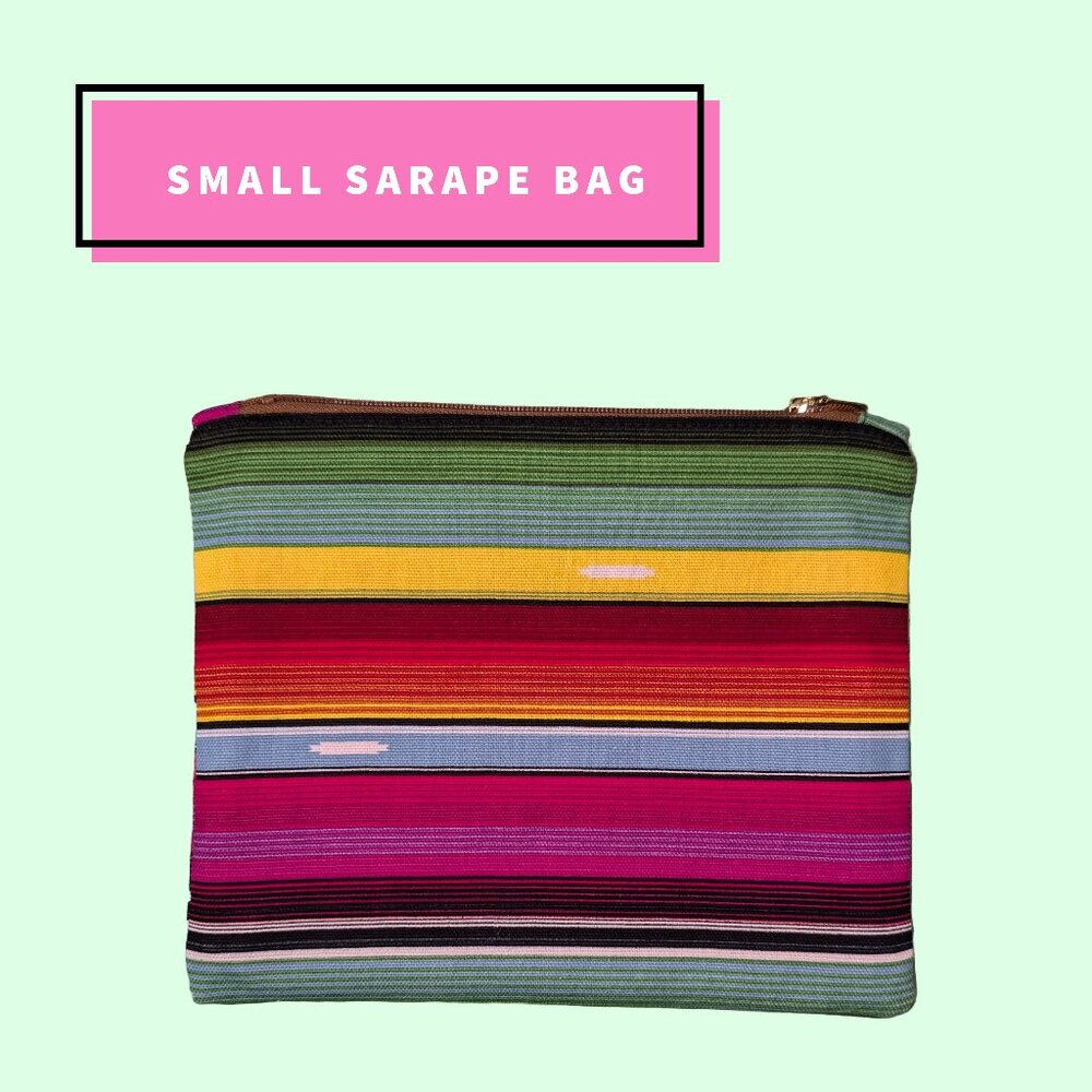 Sarape Print Cotton Bag